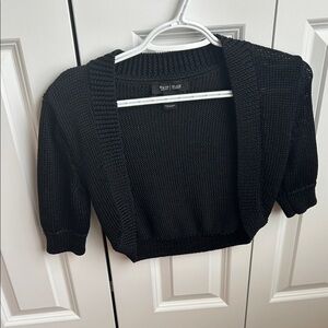 White House Black Market Black Knit Women's Shrug